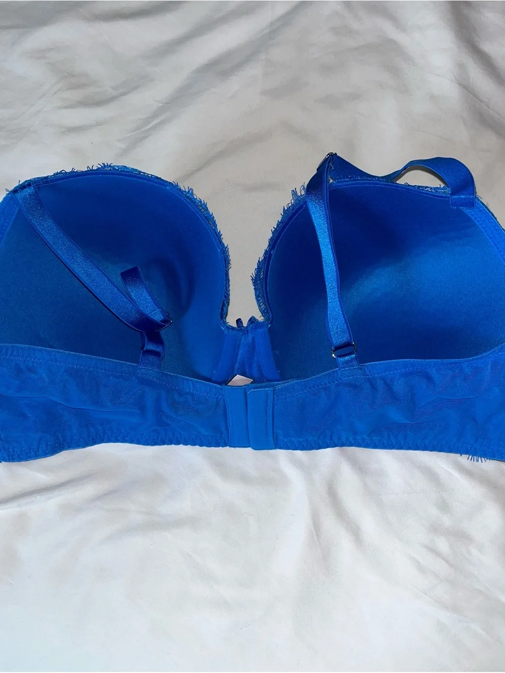 Victoria's Secret Royal Blue Lace Demi Bra